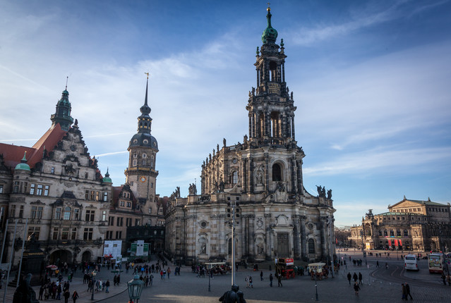 Schlossplatz, Drezno. Dresden Piotr Schmidt #301858