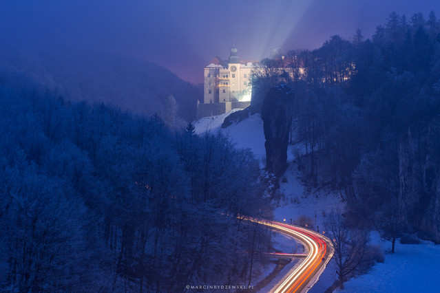 Marcin Rydzewski Zamek Pieskowa Skała z Maczugą Herkulesa