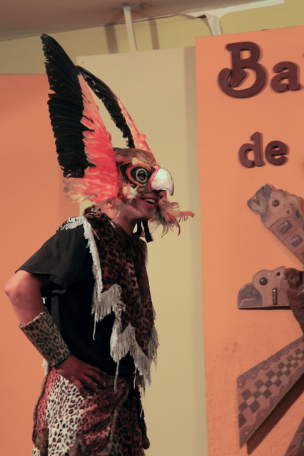 Wieczór artystyczny w Balcones de Puno. Puno. Peru. Piotr