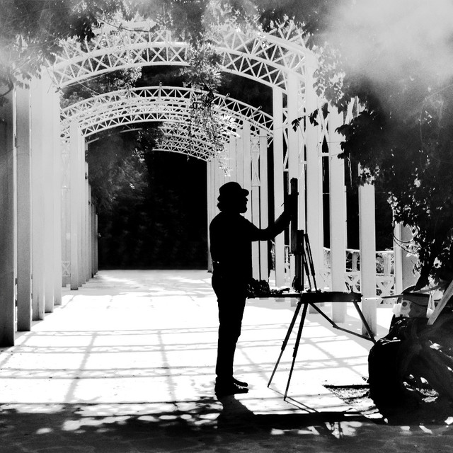 mistrz przy sztaludze... Stanisław Hawrus #310372