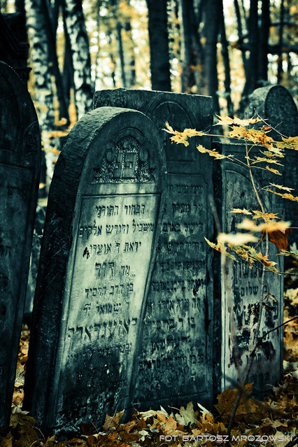 Sąsiedzi Cmentarz żydowski w Warszawie... 
Za murami cmentarza