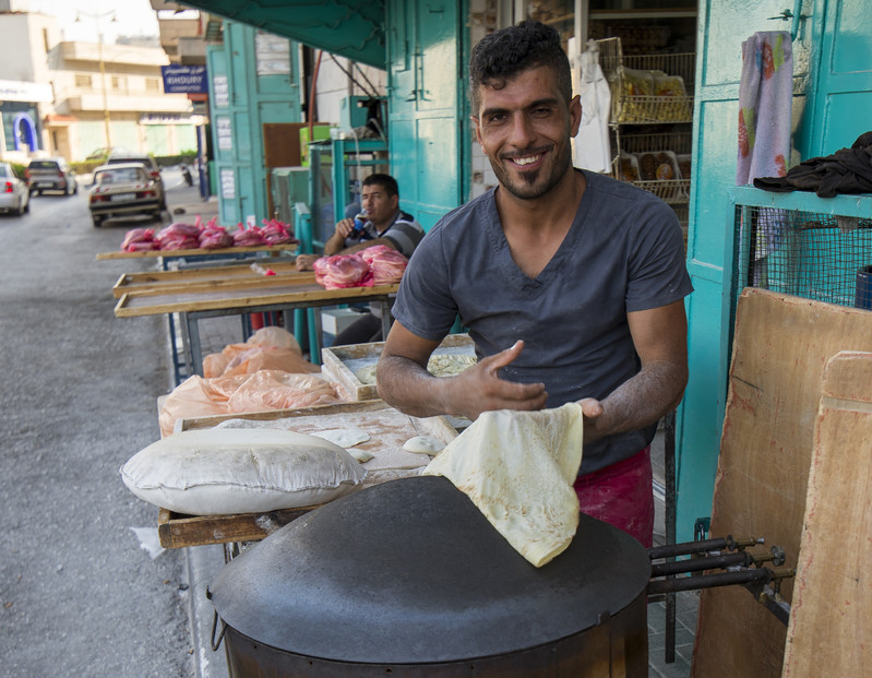 Dariusz WojtaIa | Piekarnia uliczna w Betlejem