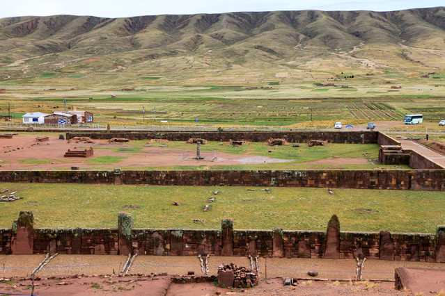 Muzeum archeologiczne Tiwanaku. Boliwia. Muzeum archeologiczne