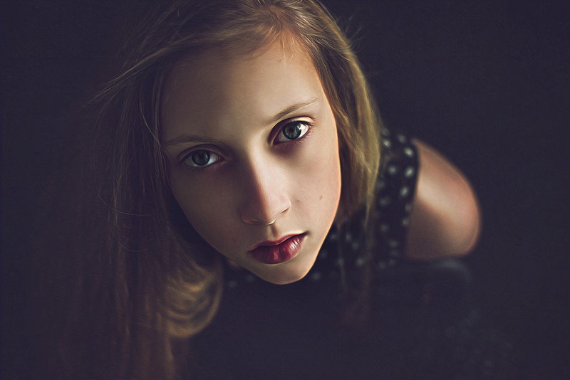 Anna Ścigaj | Portret córki 